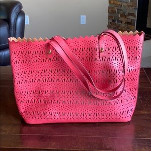 Stella & Dot Avalon Tote-Geranium